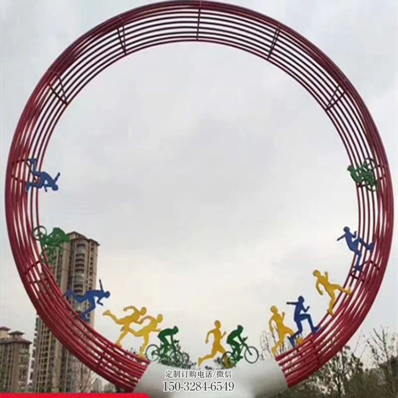 民族奔跑雕塑生产厂家