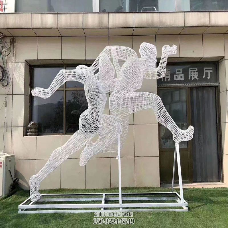 环境竞走雕塑制作